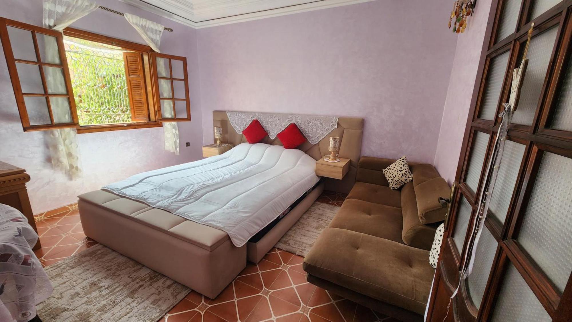 Appartement Riad 5Min A Pied De L'Aeroport Marrakesh Extérieur photo